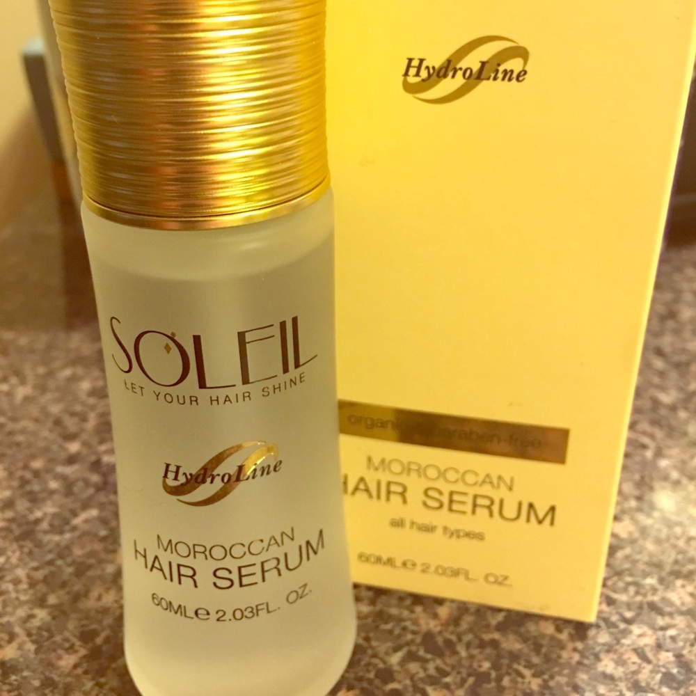 Soleil Moroccan Hair Serum - Heat Protectant